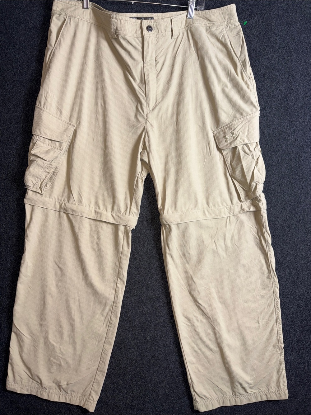 Under Armour Men's Zip-Off Cargo Pants in Light Khaki